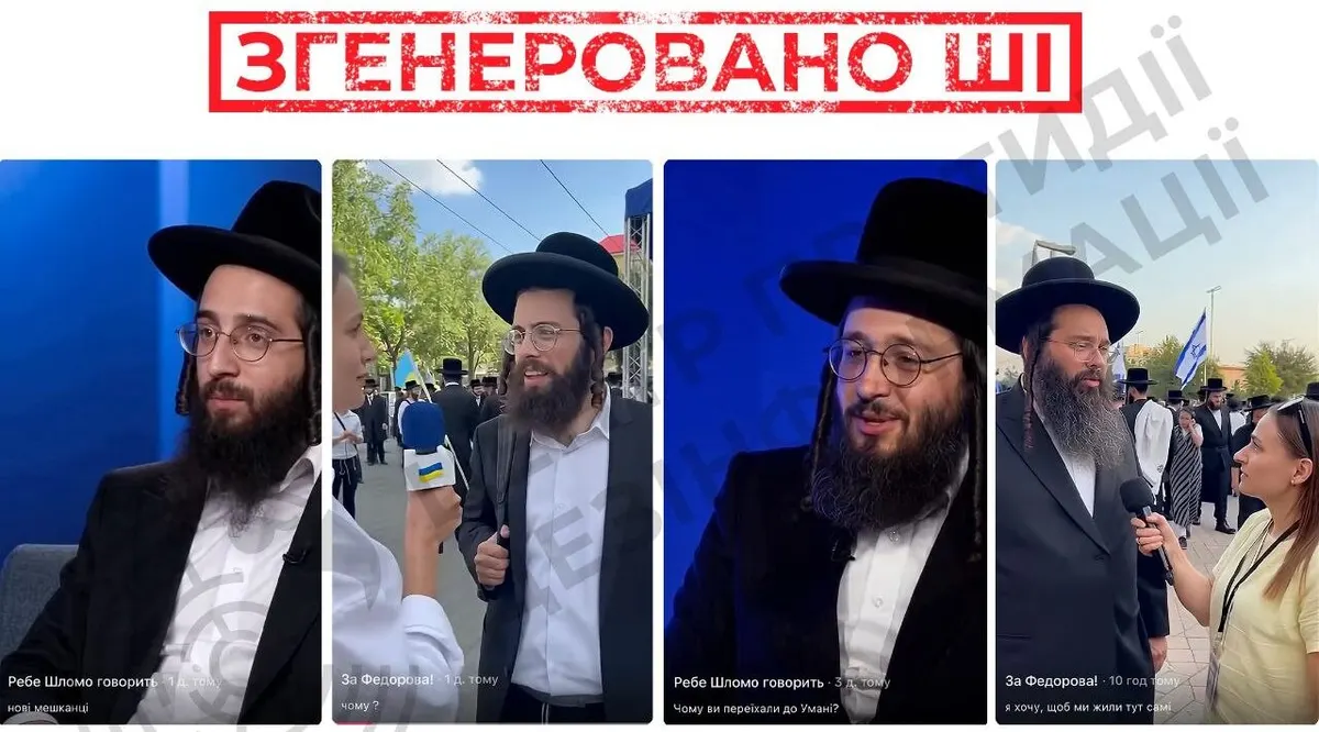ШІ-відео про «переселення» хасидів до Умані: що стоїть за фейком і до чого тут паломництво