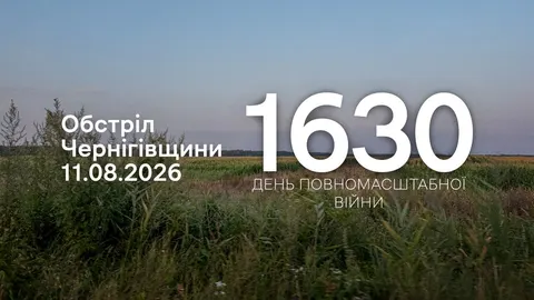 Обстріли Чернігівщини: сім сіл під ударами за добу