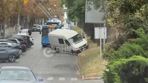 ДТП у центрі Дніпра спричинила затор на проспекті Яворницького