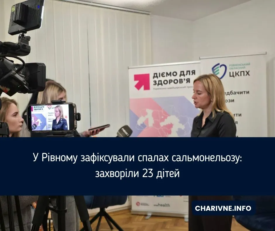 Спалах сальмонельозу в Рівному: що стоїть за харчуванням з одного харчоблока