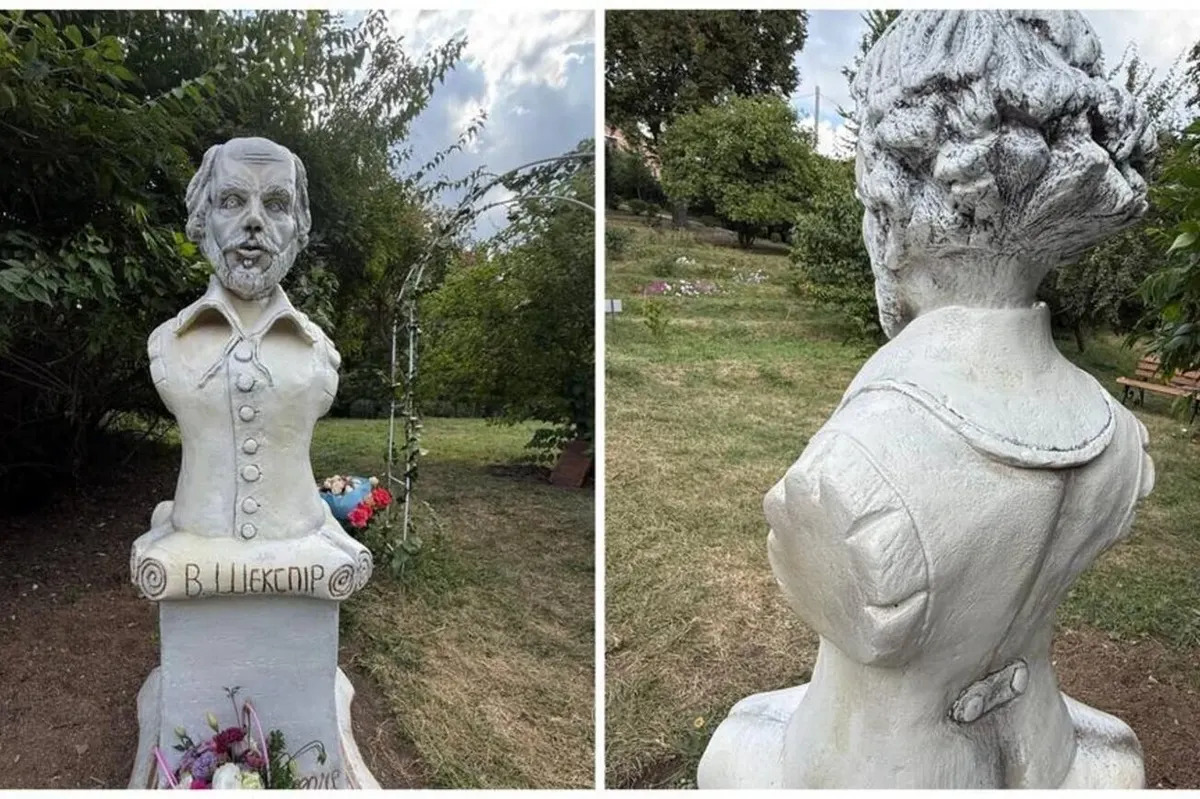 Перший в Україні пам'ятник Шекспіру: хто його замовив і скільки це коштувало