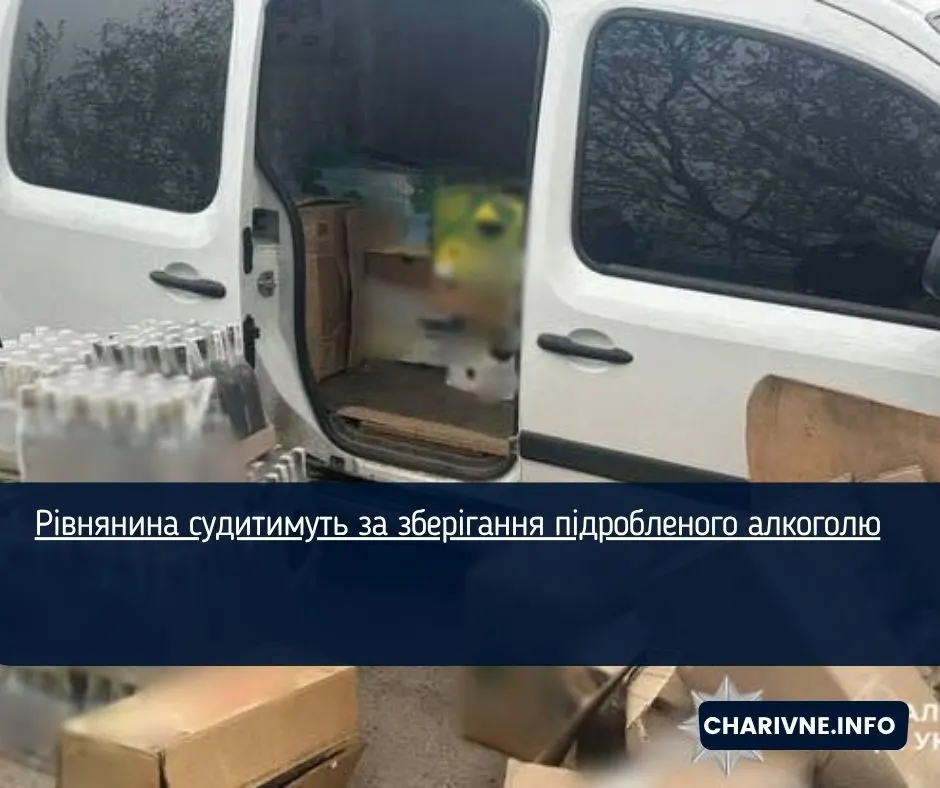 Майже 400 літрів фальсифікату: рівнянина судитимуть за продаж сурогату
