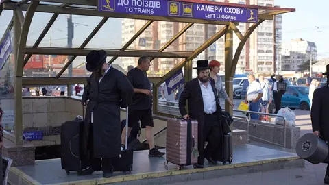 Понад 300 хасидів проїхали Вінницю транзитом до Умані на Рош га-Шана