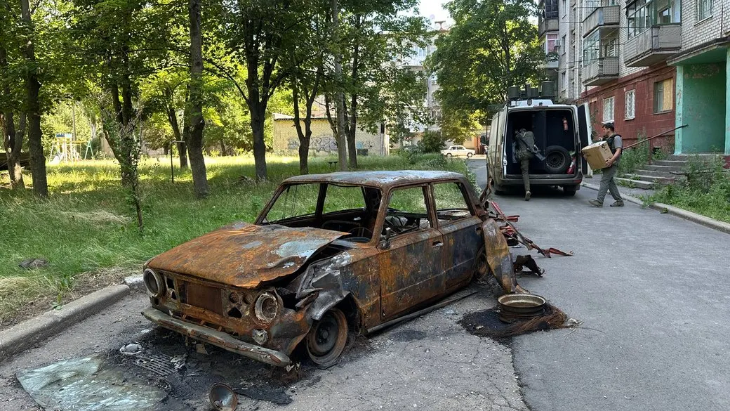 Удар РФ по Дружківці та трасі: двоє загиблих, двоє поранених
