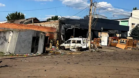 Удар по «Новій пошті» в Краматорську: загиблий і семеро поранених