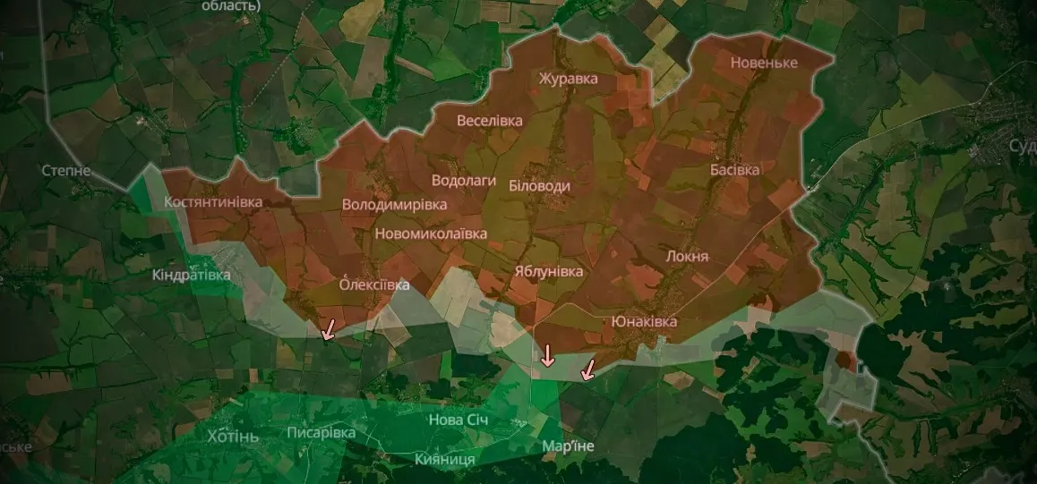 Атаки на Сумщині: ворог безуспішно штурмував чотири напрямки