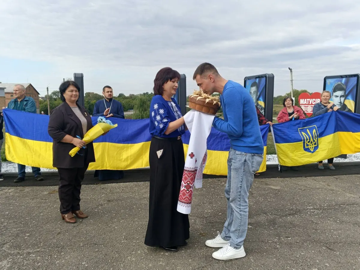 З російського полону додому повернувся захисник із Матусівської громади Максим Литвин