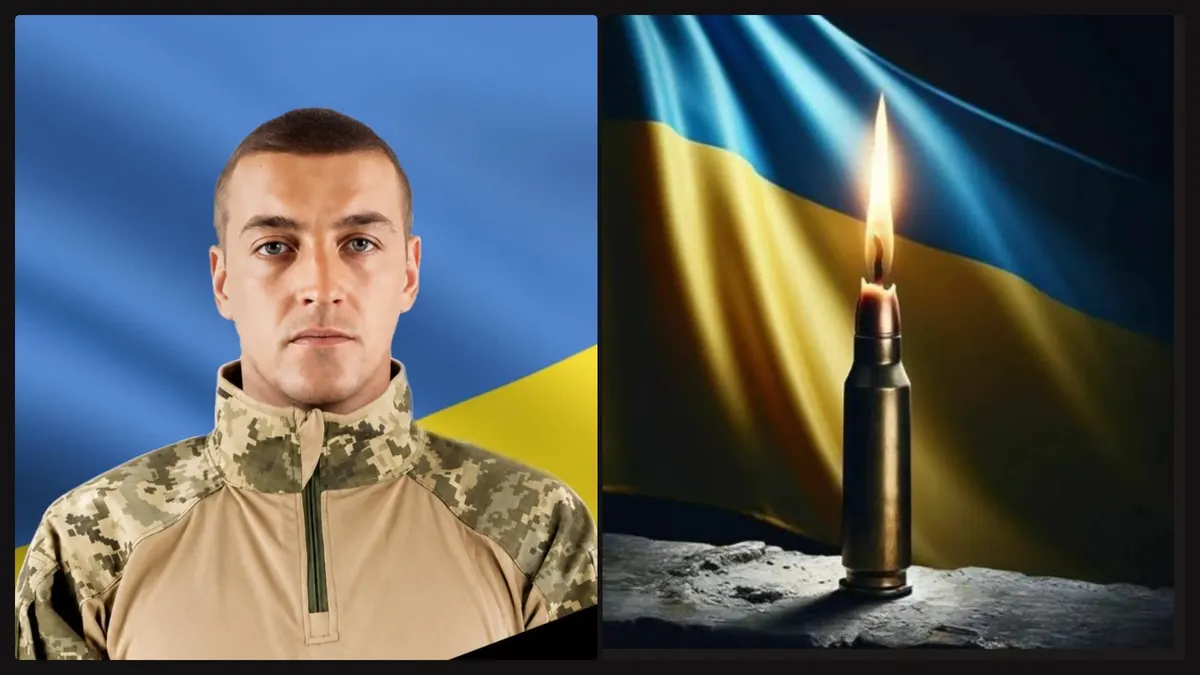 Локачинська громада прощається із загиблим захисником Валерієм Кузіновим