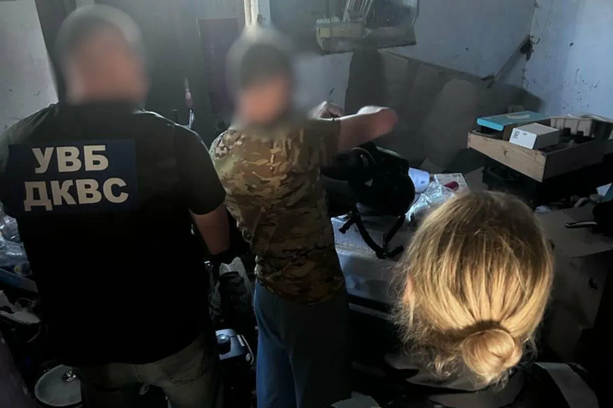 Понад 1,3 кг пластиду вдома: на Одещині затримали чоловіка, який привіз вибухівку зі сходу