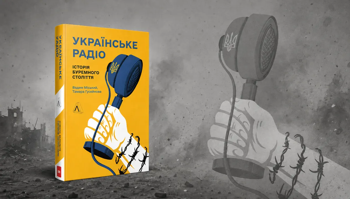 Пошкоджені обстрілом книжки про Українське радіо продають зі знижкою