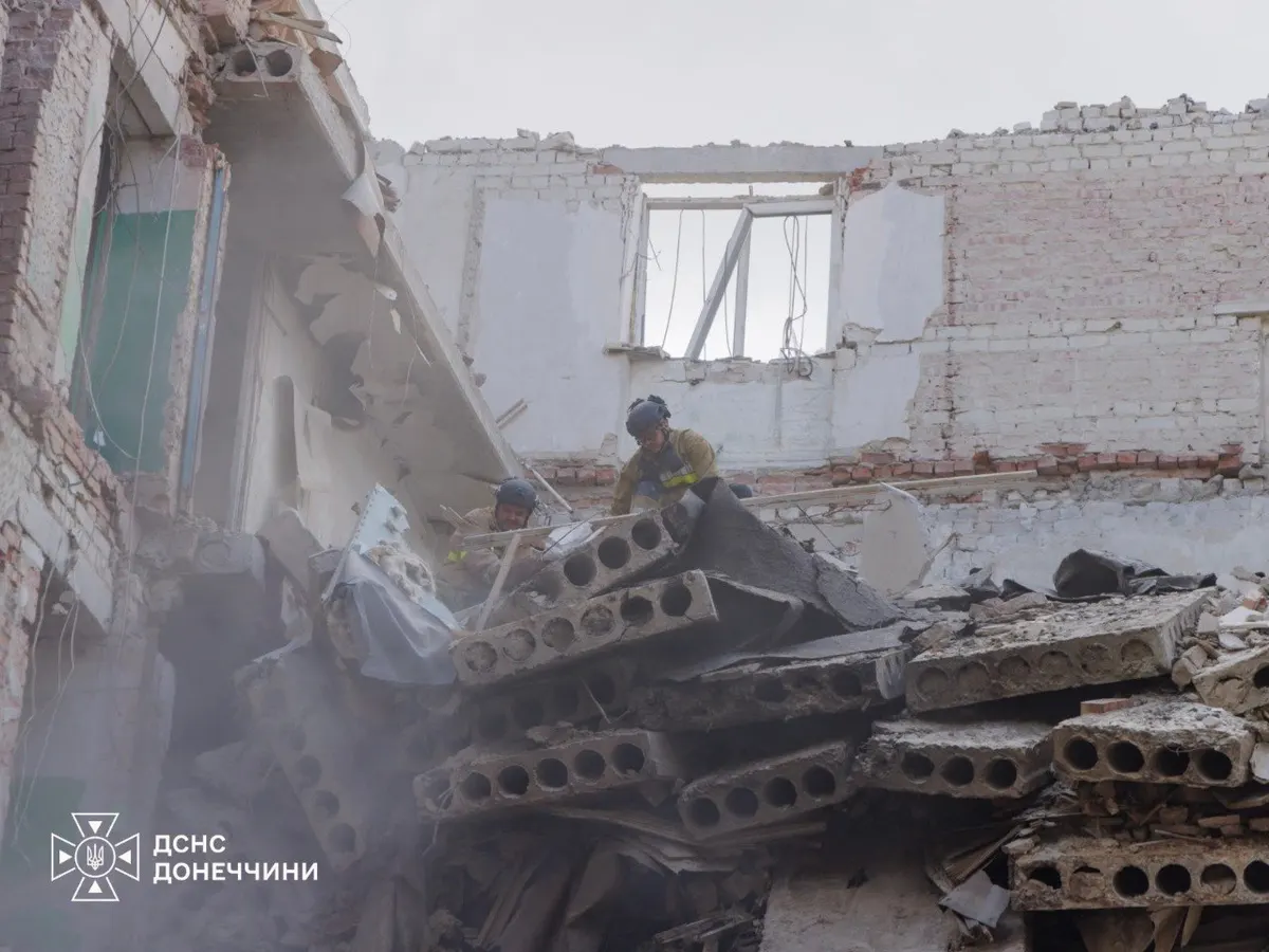 У Краматорську завершили розбір завалів після авіаудару: знайдено тіло загиблого