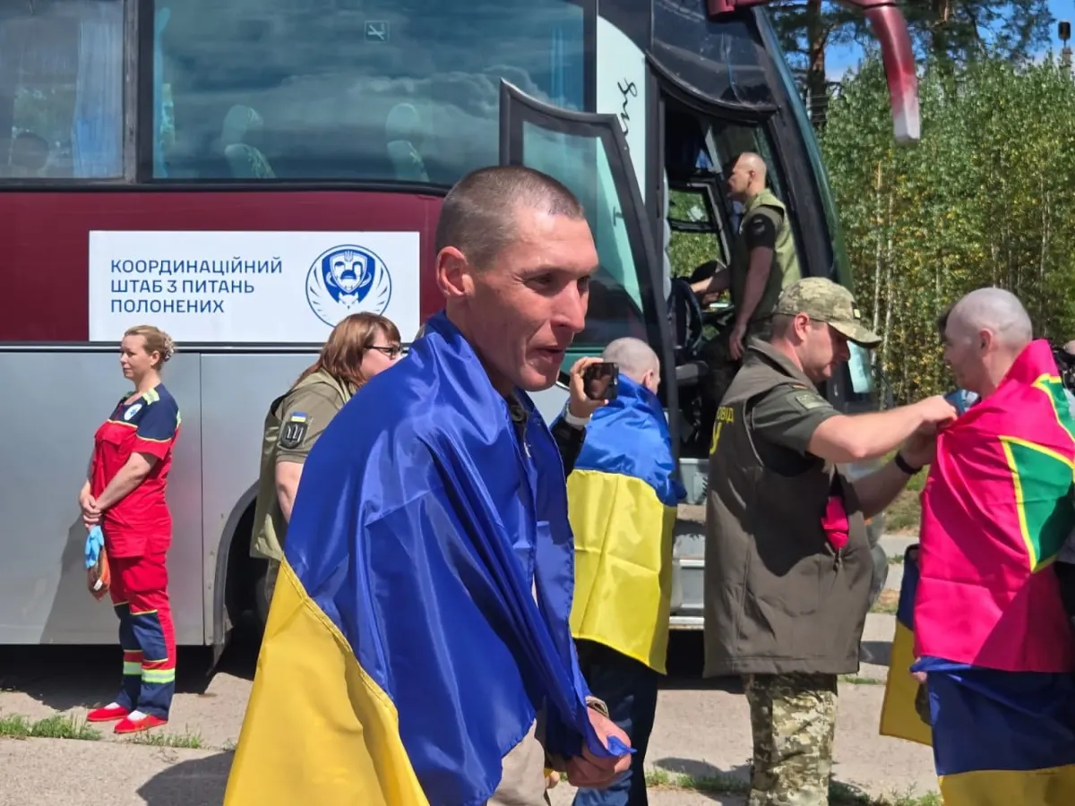 Обмін полонених: додому повернулися 103 захисники України